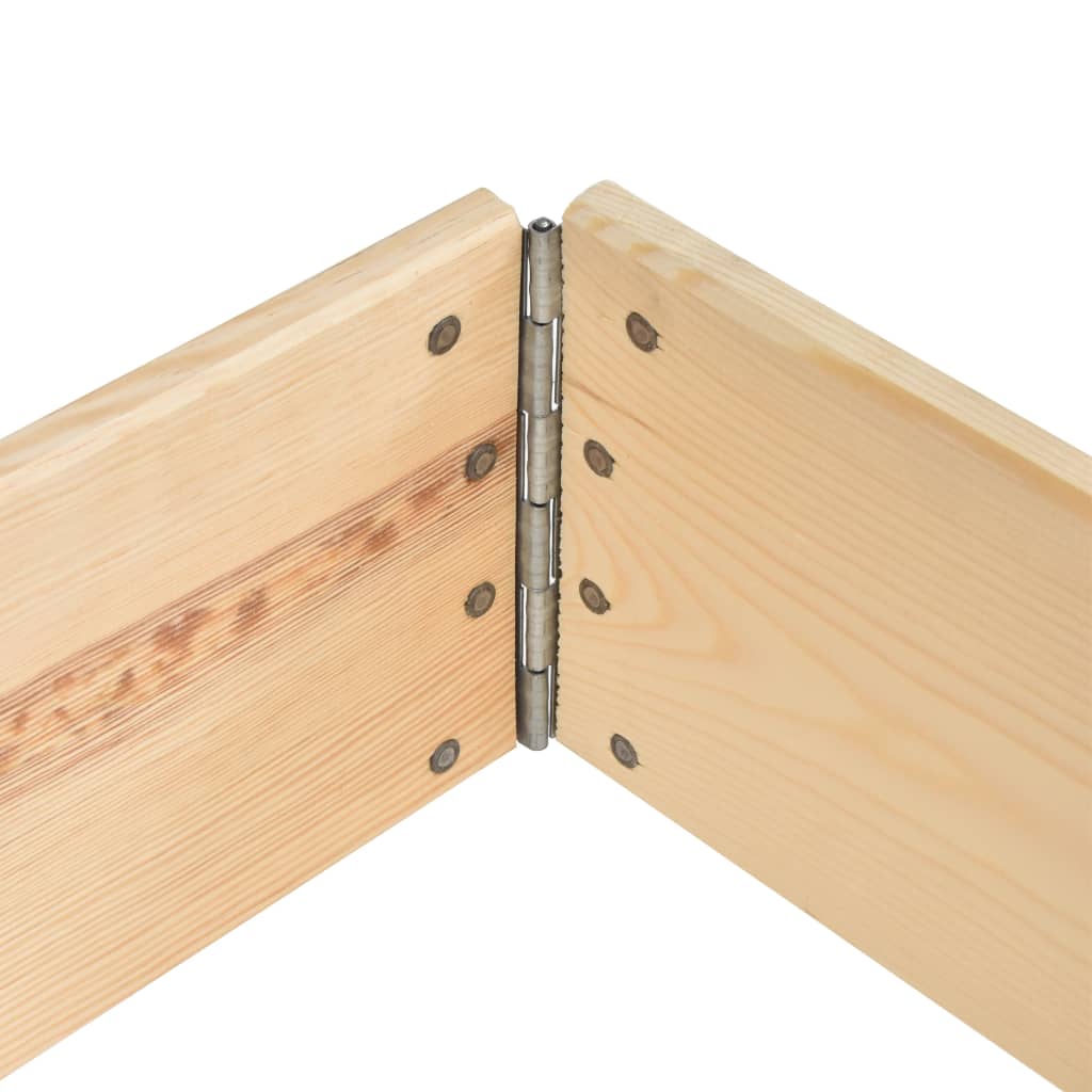 Raised Bed 50x100 cm Solid Pine Wood (310052 )