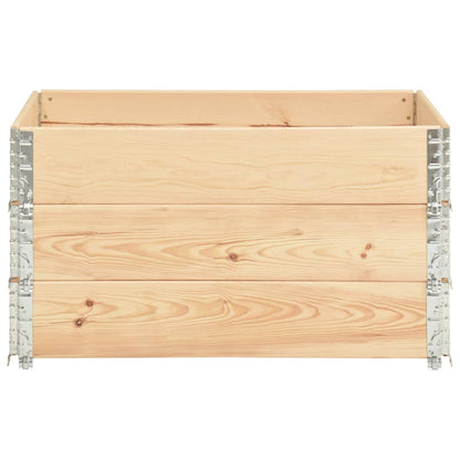 Raised Beds 3 pcs 50x100 cm Solid Pine Wood (310053)