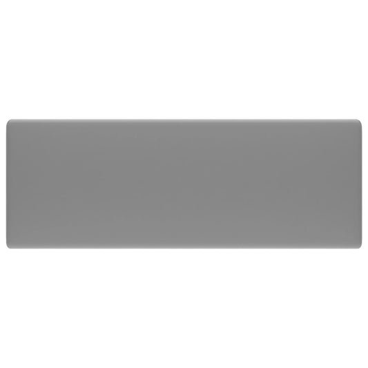 Luxury Basin Overflow Square Matt Light Grey 41x41 cm Ceramic
