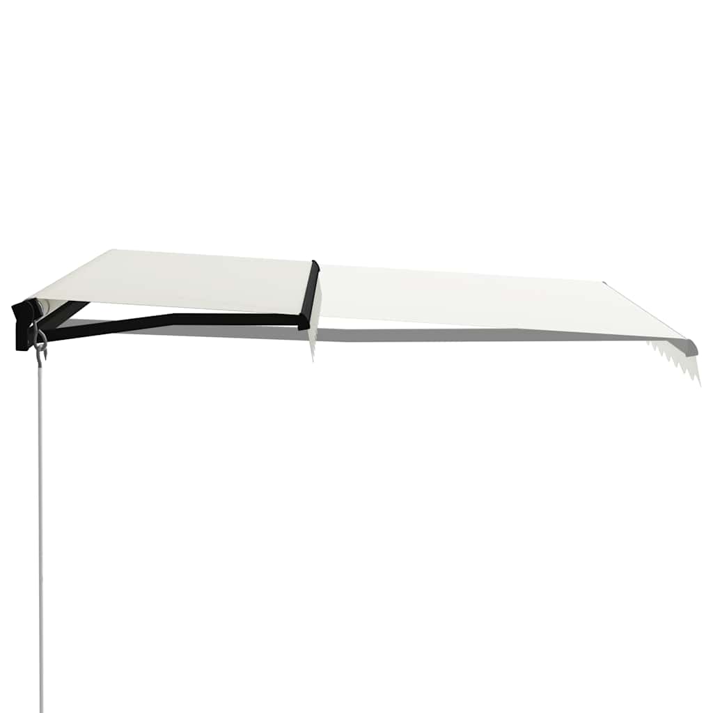 Manual Retractable Awning 300x250 cm Cream