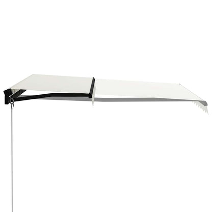 Manual Retractable Awning 300x250 cm Cream