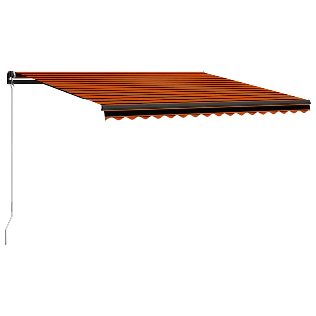Manual Awning with Solar LED 4.5 x 3 m