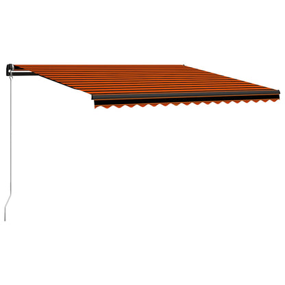 Manual Awning with Solar LED 4.5 x 3 m