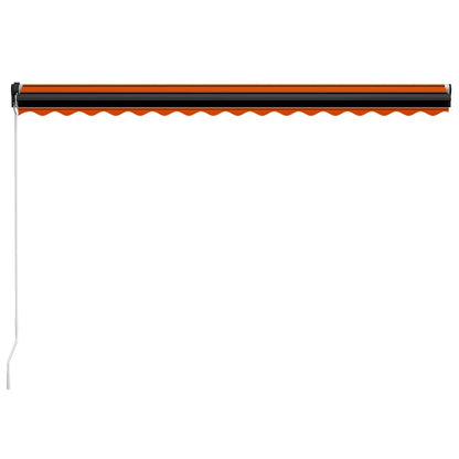 Manual Awning with Solar LED 4.5 x 3 m