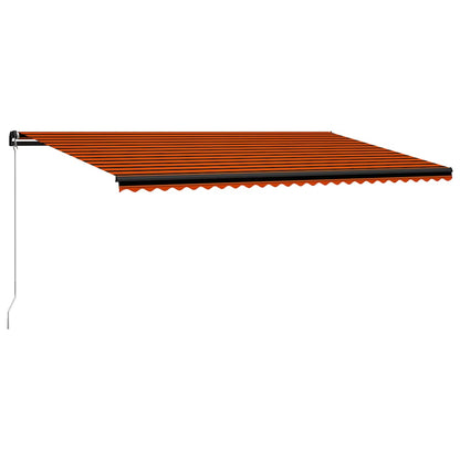 Manual Awning with Solar LED 6 x 3 m
