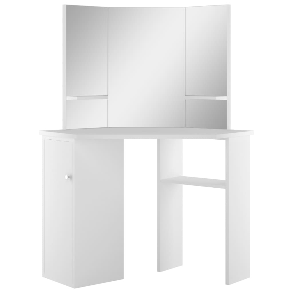 Dresser | White | MDF and Melamine | Compact | Dressing Table