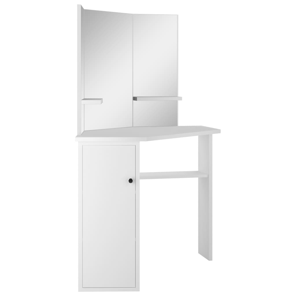 Dresser | White | MDF and Melamine | Compact | Dressing Table