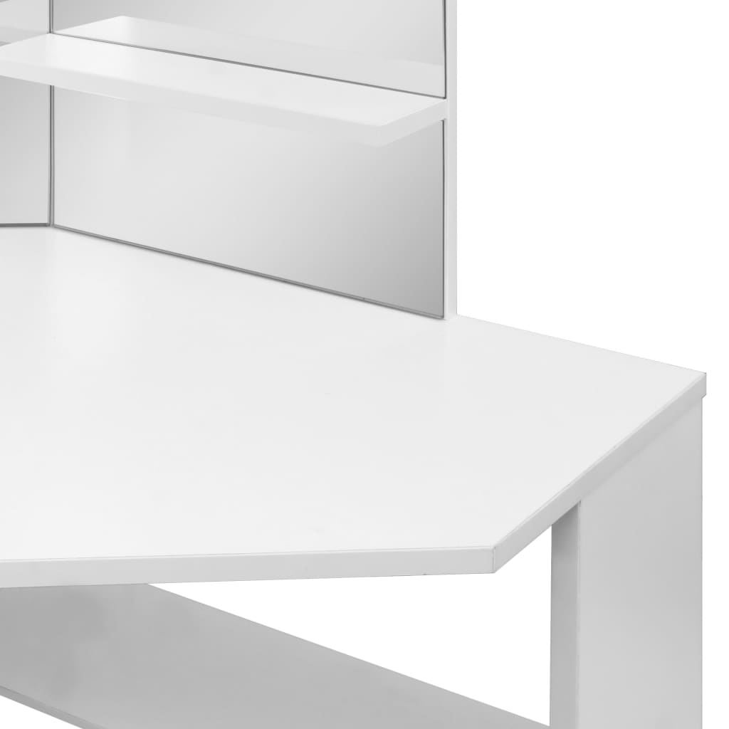 Dresser | White | MDF and Melamine | Compact | Dressing Table