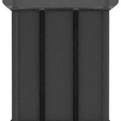 9-Cube Display Shelf Grey 103x30x107.5 cm Fabric