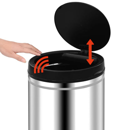 Automatic Sensor Dustbin 60 L Stainless Steel