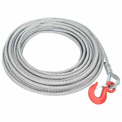 146675 vidaXL Wire Rope Cable 1600 kg 20 m