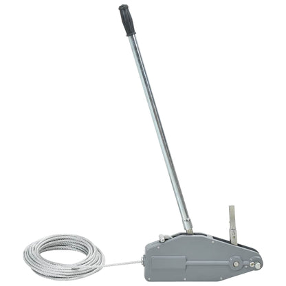 146677 vidaXL Wire Rope Hoist Winch 800 kg