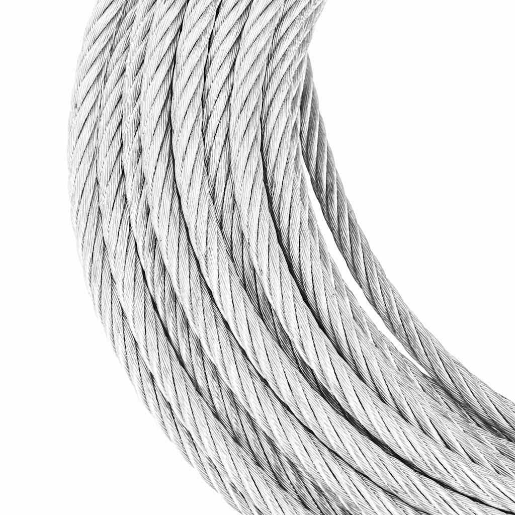 146677 vidaXL Wire Rope Hoist Winch 800 kg