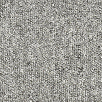 Stair Mats 15 pcs 56x17x3 cm Light Grey Half Round