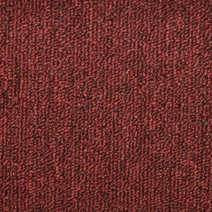 Stair Mats 15 pcs 56x17x3 cm Bordeaux Half Round