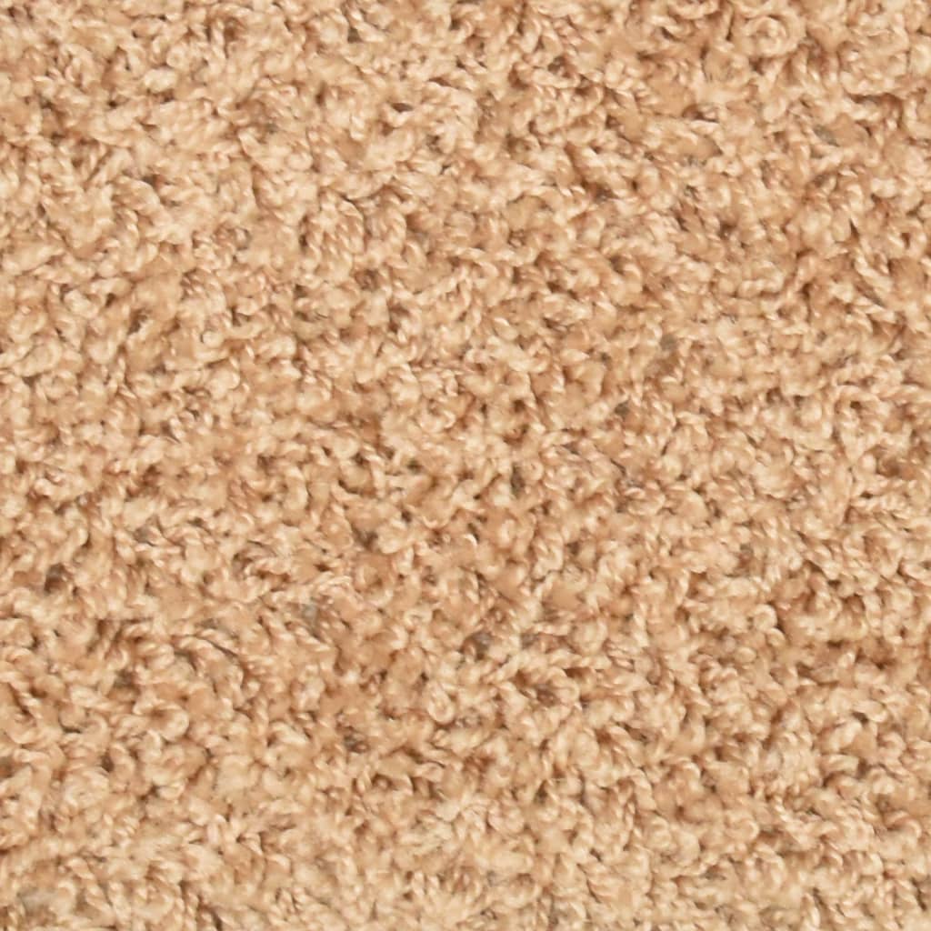 Stair Mats 15 pcs 56x17x3 cm Gold Half Round