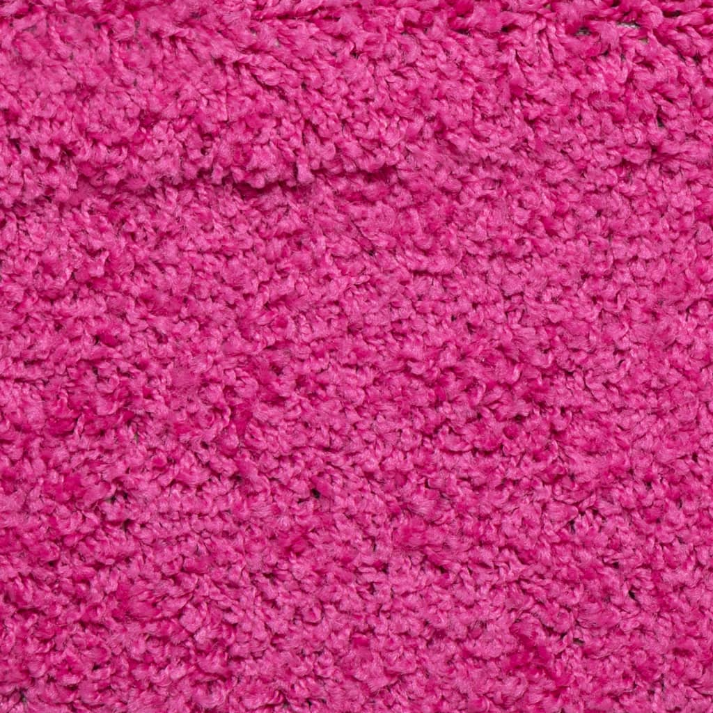 Stair Mats 15 pcs 65x21x4 cm Pink Half Round Large