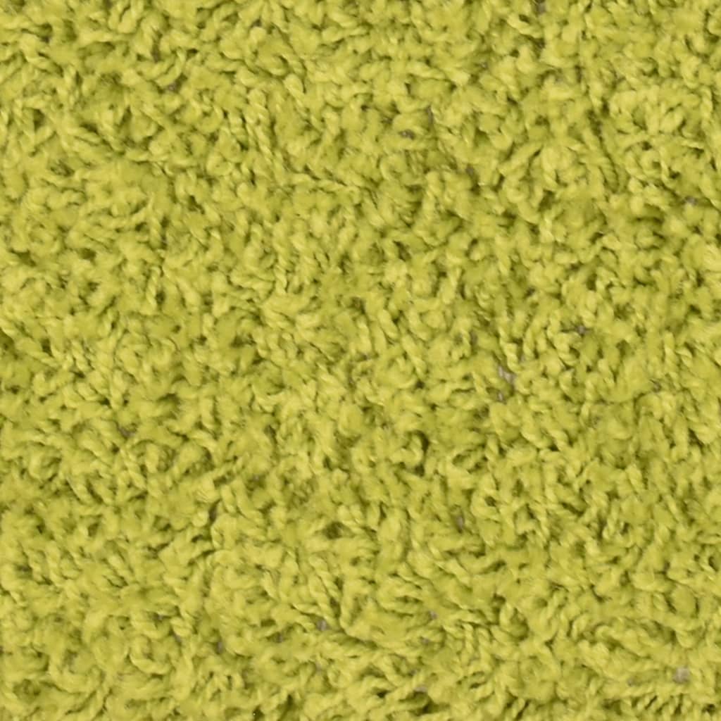Stair Mats 15 pcs 65x21x4 cm Green Half Round Large