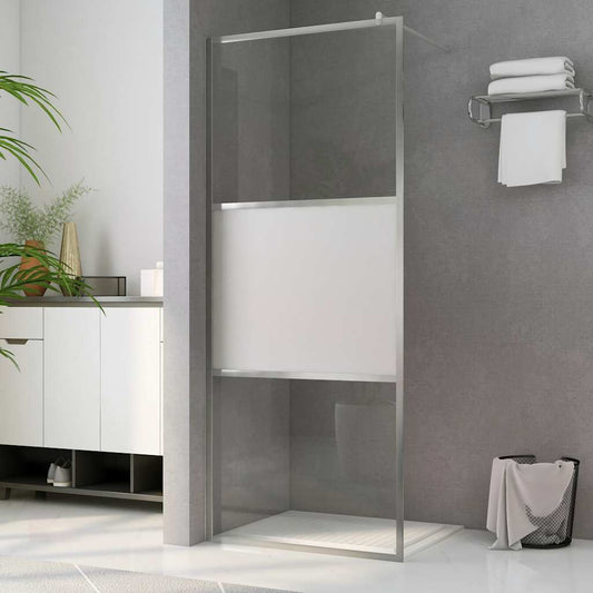 Shower screens Silver 80 x 195 cm Glass and Aluminium