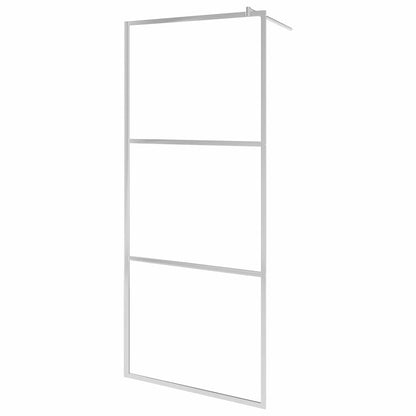 Shower screens Silver 80 x 195 cm Glass and Aluminium