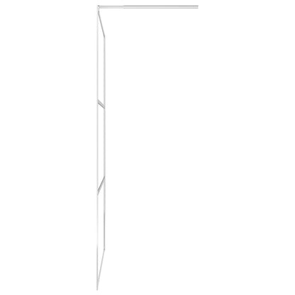 Shower screens Silver 80 x 195 cm Glass and Aluminium