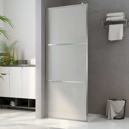 Shower screens Silver 100 x 195 cm Glass and Aluminium