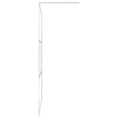 Shower screens Silver 90 x 195 cm Glass and Aluminium