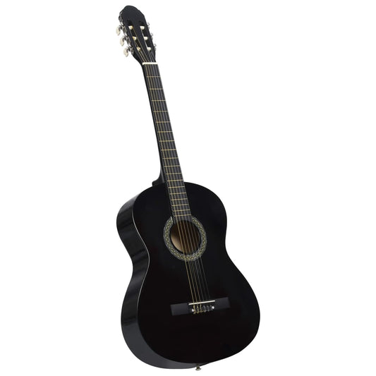 Classical Guitar for Beginner with Bag Black 4/4 39"
