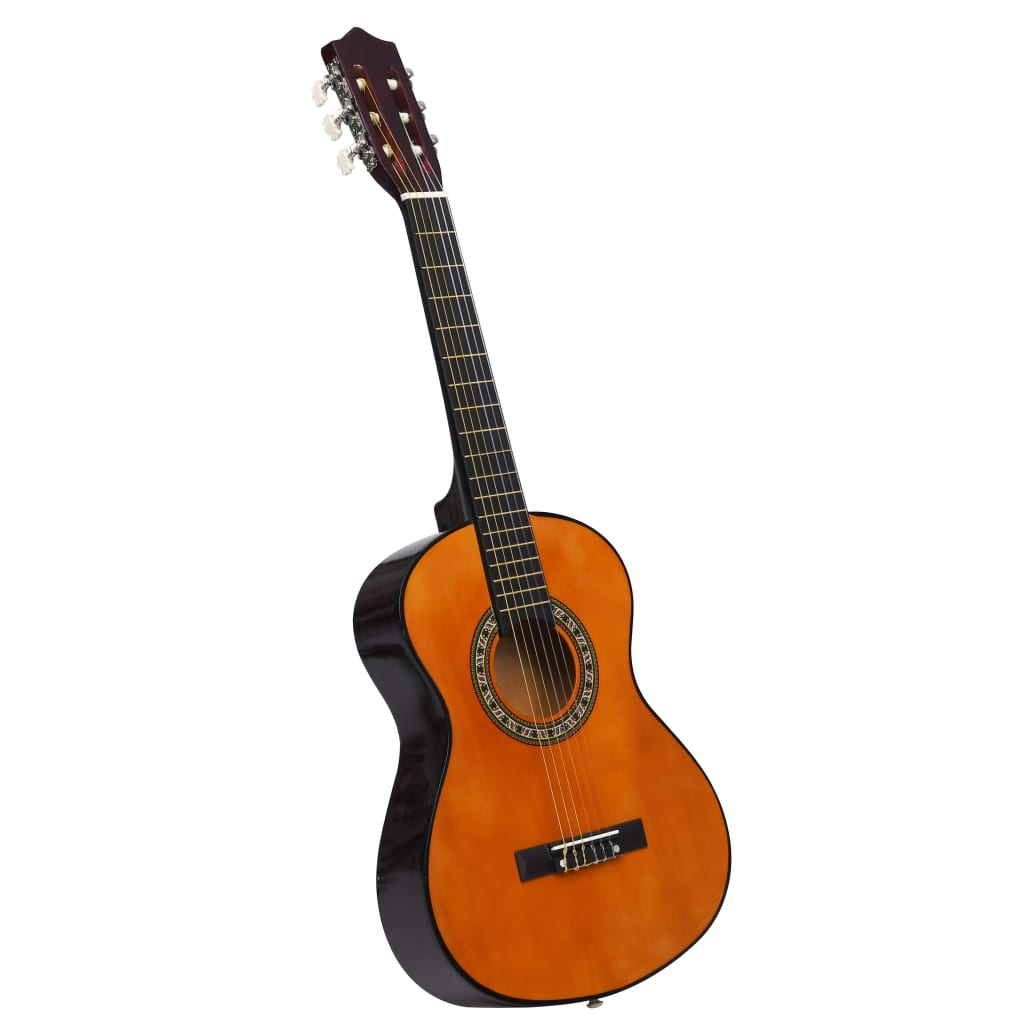 Classical Guitar for Beginner and Kid with Bag 1/2 34", featuring the lightweight fabric bag that offers excellent protection and convenience for travel.