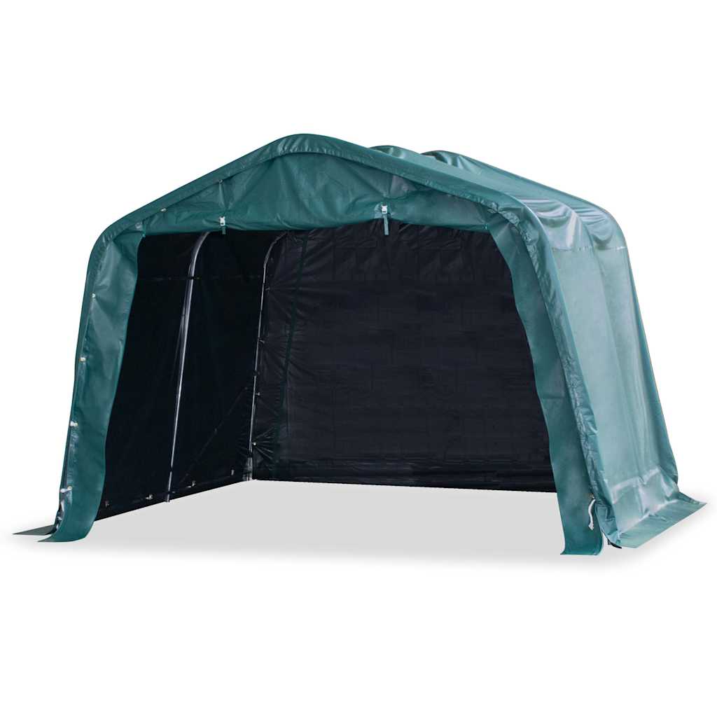 Removable Livestock Tent PVC 550 g/m² 3,3x3,2 m Dark Green