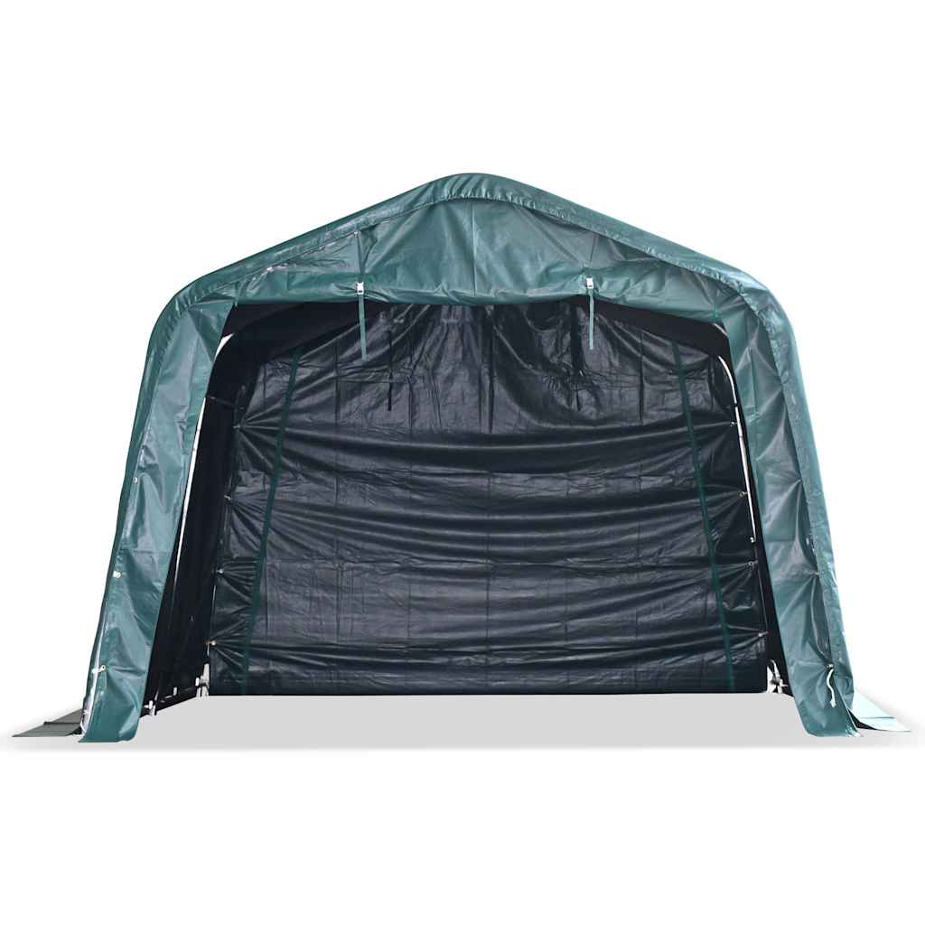 Removable Livestock Tent PVC 550 g/m² 3,3x3,2 m Dark Green