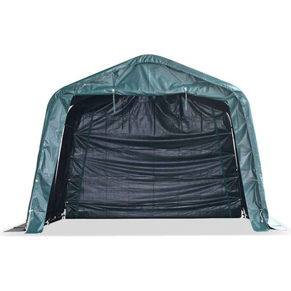 Removable Livestock Tent PVC 550 g/m² 3,3x3,2 m Dark Green