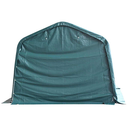 Removable Livestock Tent PVC 550 g/m² 3,3x3,2 m Dark Green