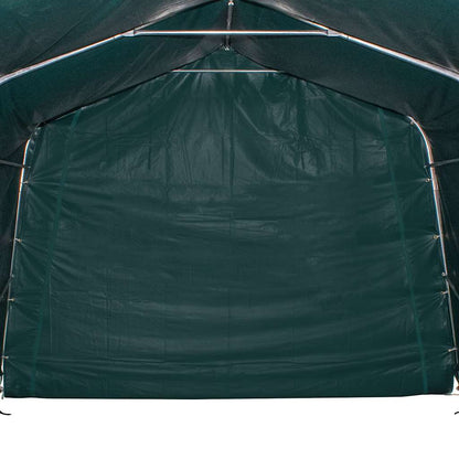 Removable Livestock Tent PVC 550 g/m² 3,3x3,2 m Dark Green