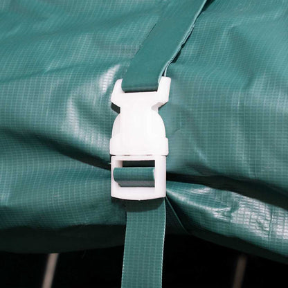 Removable Livestock Tent PVC 550 g/m² 3,3x3,2 m Dark Green