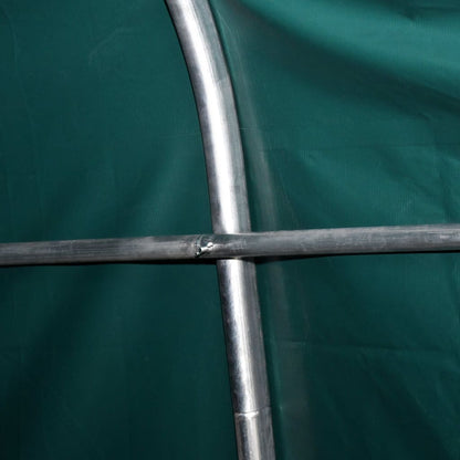 Removable Livestock Tent PVC 550 g/m² 3.3x6.4 m Dark Green