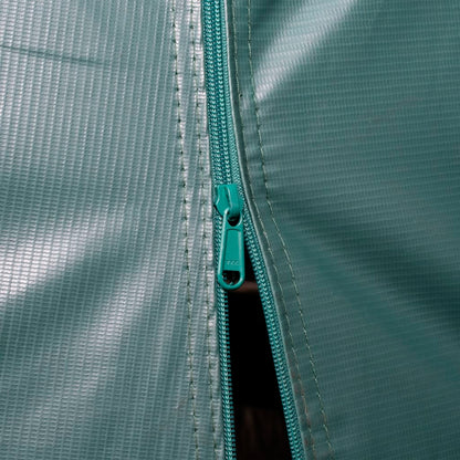 Removable Livestock Tent PVC 550 g/m² 3.3x6.4 m Dark Green