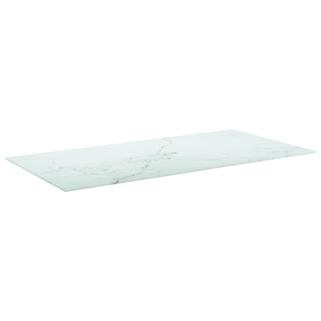 Table Top | White | Tempered Glass | Medium | Durable | Coffee Table Top