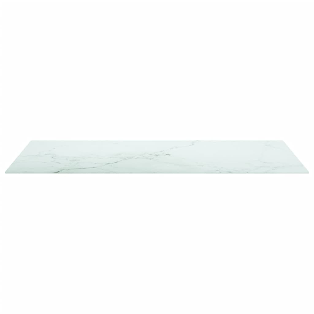 Table Top | White | Tempered Glass | Medium | Durable | Coffee Table Top