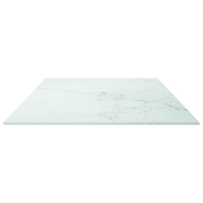 Table Top | White | Tempered Glass | Medium | Durable | Coffee Table Top
