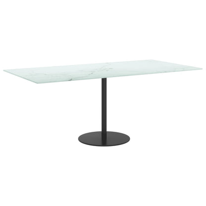 Table Top | White | Tempered Glass | Medium | Durable | Coffee Table Top