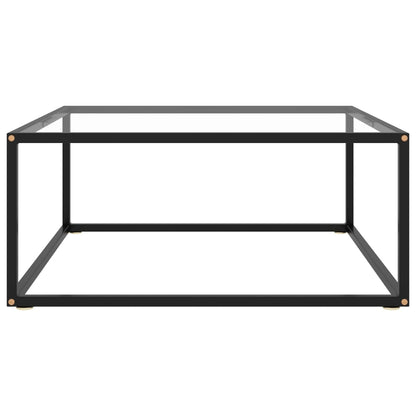 Coffee Table | Black and transparent