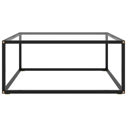 Coffee Table | Black and transparent