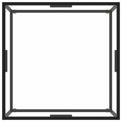 Coffee Table | Black and transparent