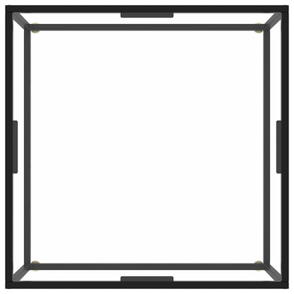Coffee Table | Black and transparent