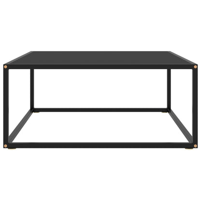 Coffee Table | Black | Tempered glass, powder-coated steel