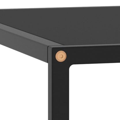 Coffee Table | Black | Tempered glass, powder-coated steel