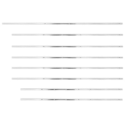 92508 vidaXL Rods for Football Table 8 pcs 15,9 mm