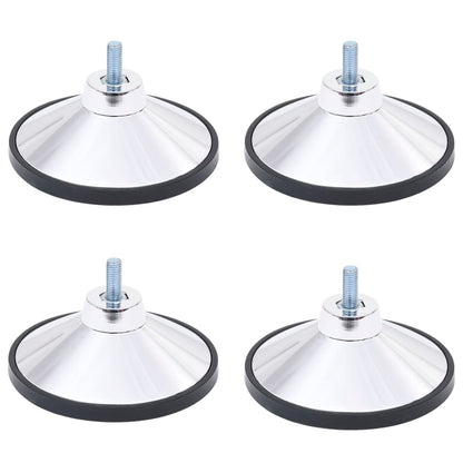 Football Table Feet 4 pcs Chrome M10