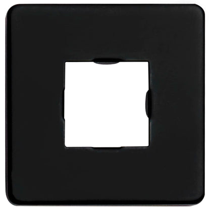 Shower Support Arm Square Stainless Steel 201 Black 30 cm